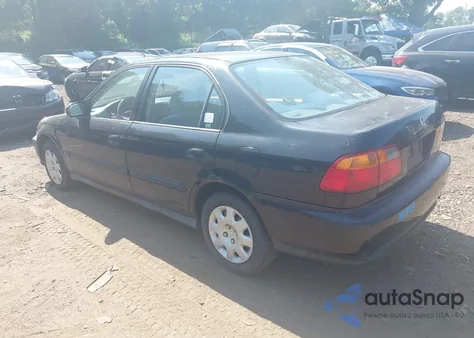 2000 Honda Civic Lx from USA, damaged, VIN 1HGEJ6679YL035044